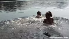 Badezimmer in Lake und Futii gefilmt mit Mary