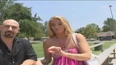 Play He finds her on the street and she has a babbling face