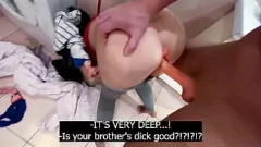 Play Step-Sister Stuck in Basket: A Forbidden Cum-Filled Encounter