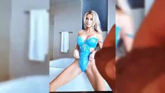 Odtwórz Kompilacja ręcznej roboty Natalie Gauvreau ze spermą w hołdzie