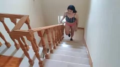 Play Nympho Step-Mom Can't Resist Stepson's Dick: Caught Masturbating & Using His Sperm as Lube
